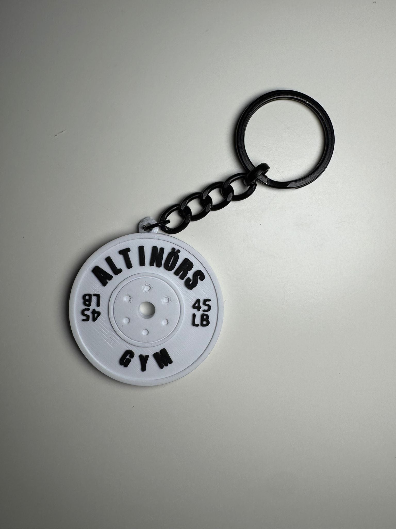 Markalara Özel Tekli Logolu Fitness Anahtarlık-çanta aksesuarı | Spor Salonu & Supplement Firmalarına Özel Tasarım