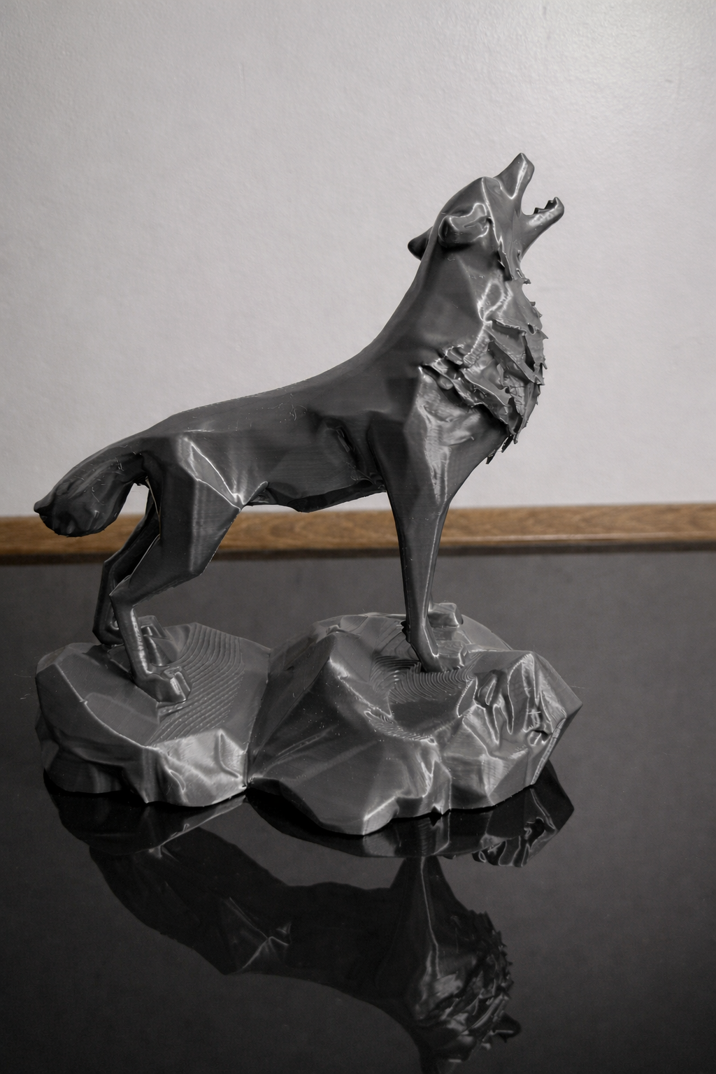 Dekoratif Kurt Figürü | Heykel – Minimal Ev & Ofis Dekoru