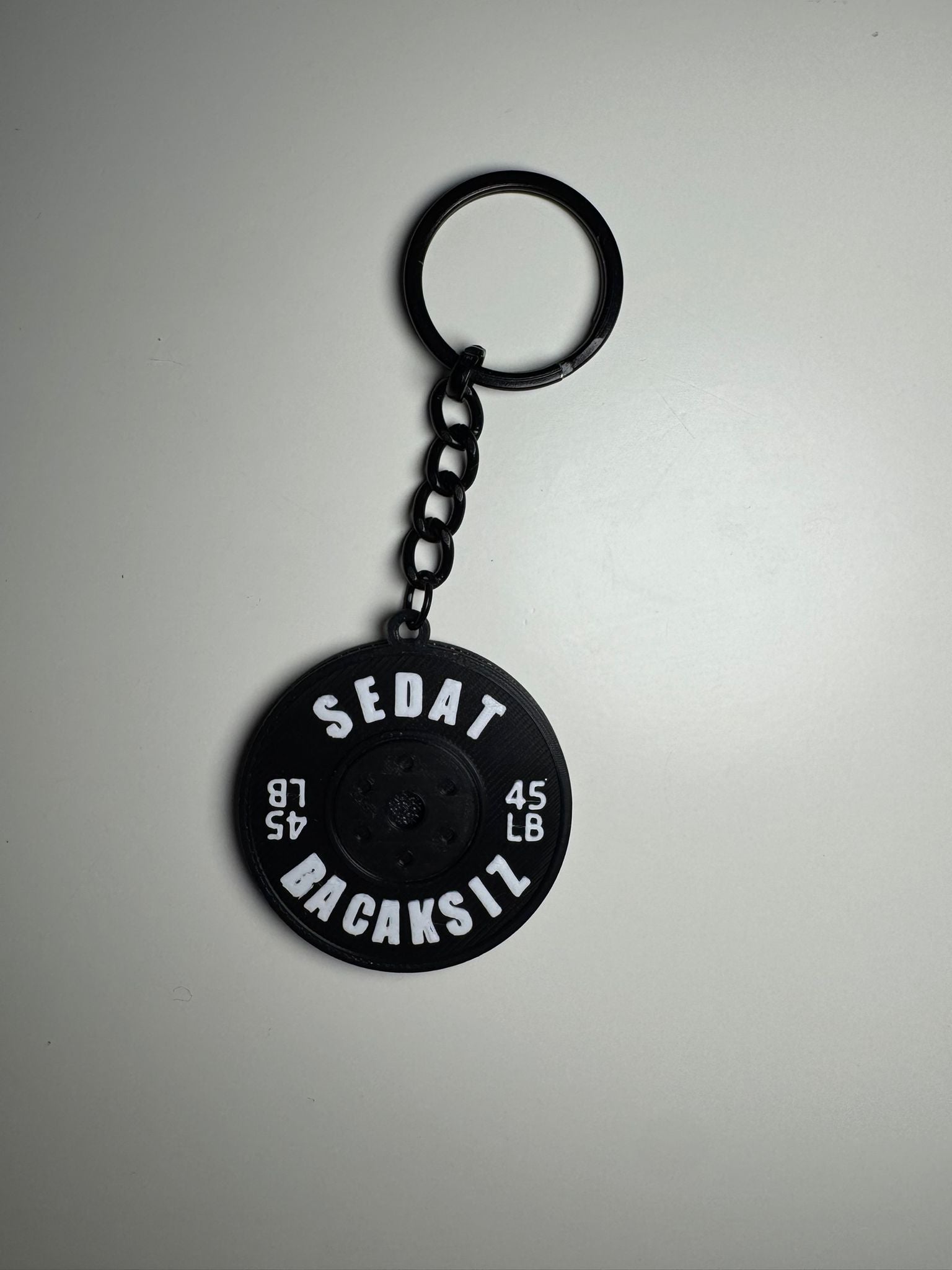 Markalara Özel Tekli Logolu Fitness Anahtarlık-çanta aksesuarı | Spor Salonu & Supplement Firmalarına Özel Tasarım