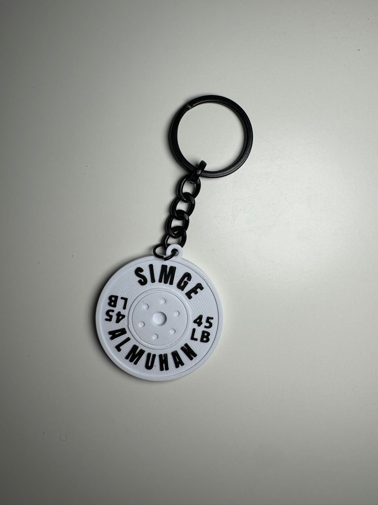 Markalara Özel Tekli Logolu Fitness Anahtarlık-çanta aksesuarı | Spor Salonu & Supplement Firmalarına Özel Tasarım