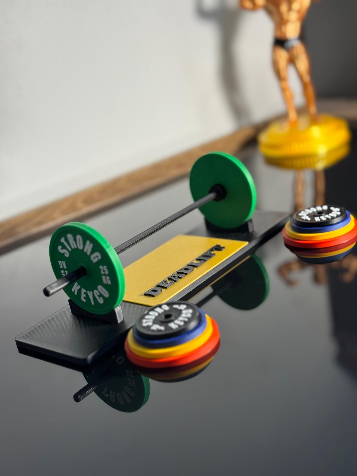 FITNESS TEMALI DEKORATİF DEADLIFT - STRONGKEYCO PREMIUM SERIES