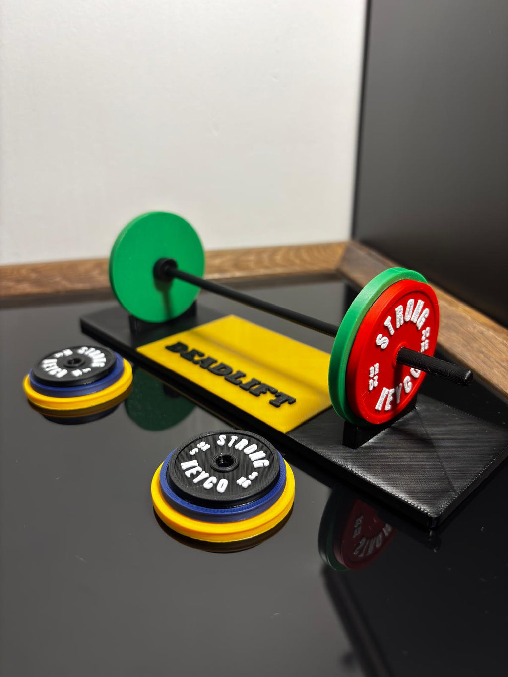 FITNESS TEMALI DEKORATİF DEADLIFT - STRONGKEYCO PREMIUM SERIES