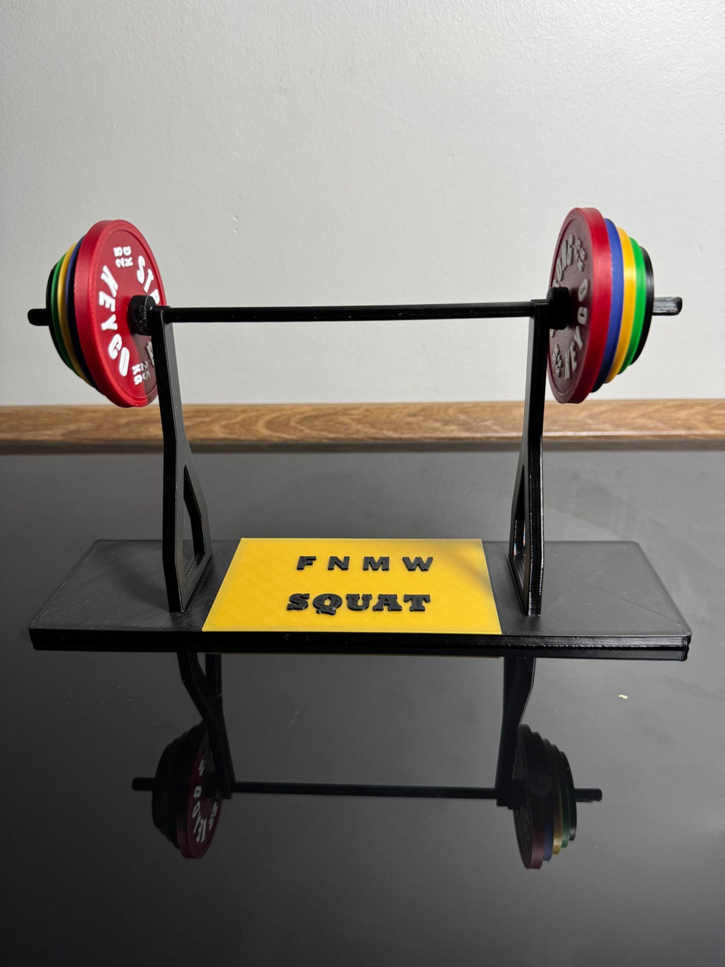 FITNESS TEMALI DEKORATİF SQUAT - STRONGKEYO PREMIUM SERIES